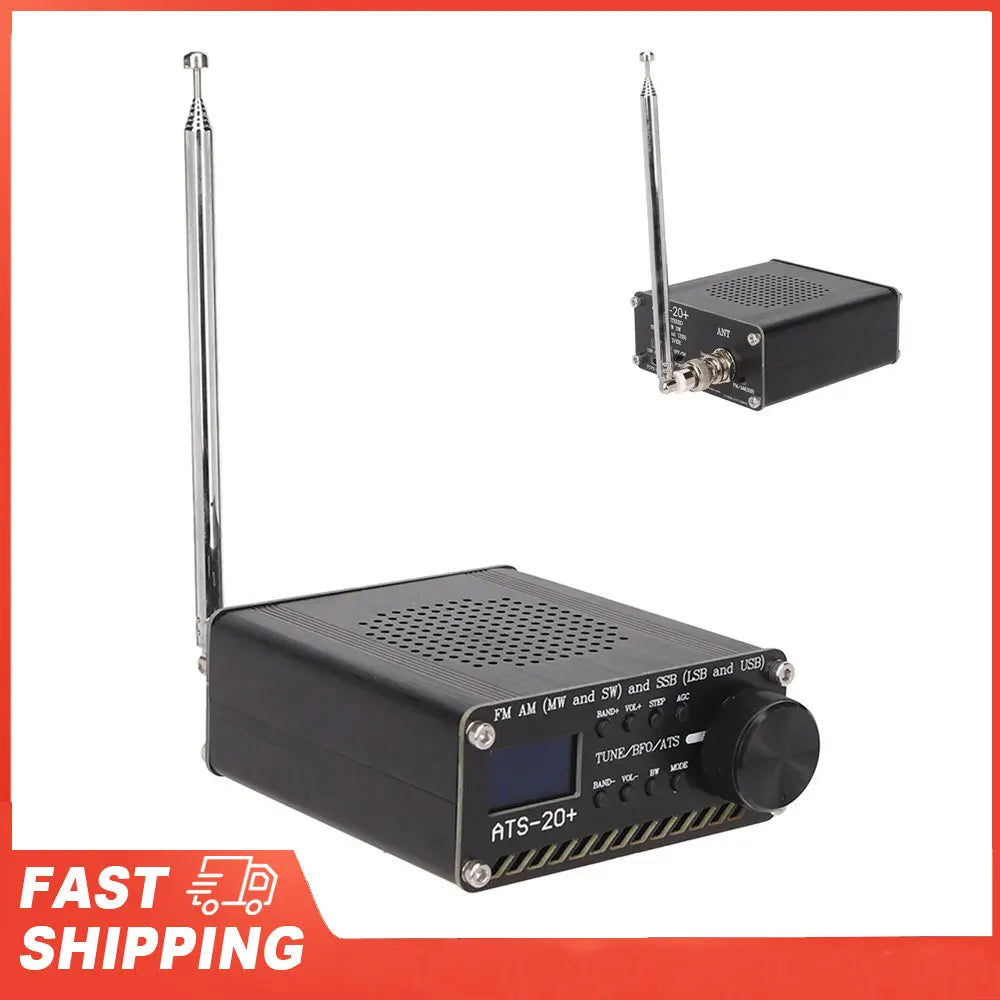 ATS 20+ Radio Receiver High Sensitivity Portable Small World Band Digital Receiver for Outdoor Camping Home