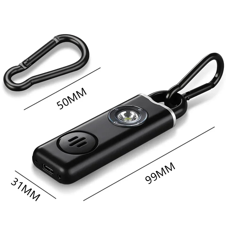 He Original Personal Safety Siren for Women - 130dB Siren, Strobe & Key Chain 3 Pop Colors AF2004 Anti Robbery Call for Help