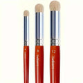 Paint Brush Set, Fine Detail Wood Handle Brushes for Miniature Art Painting, Acrylic, Watercolor - Micro Detailing & Drybrush