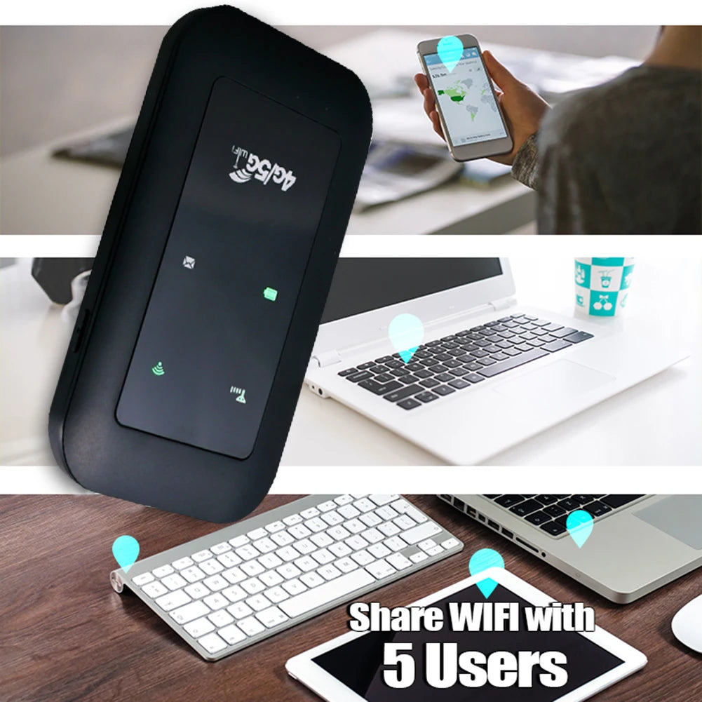 4G LTE outer Portable Pocket 150Mbps WiFi Repeater Signal Amplifier Network Expander Mobile Hotspot Pocket Wireless Mifi Modem