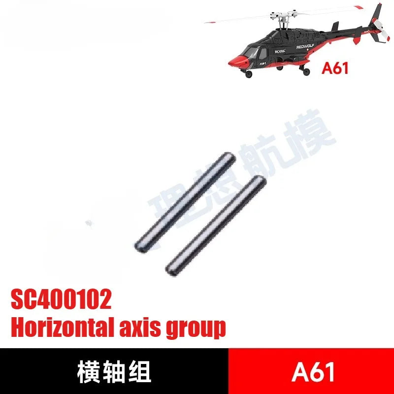 RC ERA A61 RC Helicopter Simulation Original Spare Parts Complete Set Chassis Main Frame Remote Control Blade Receiver Motor