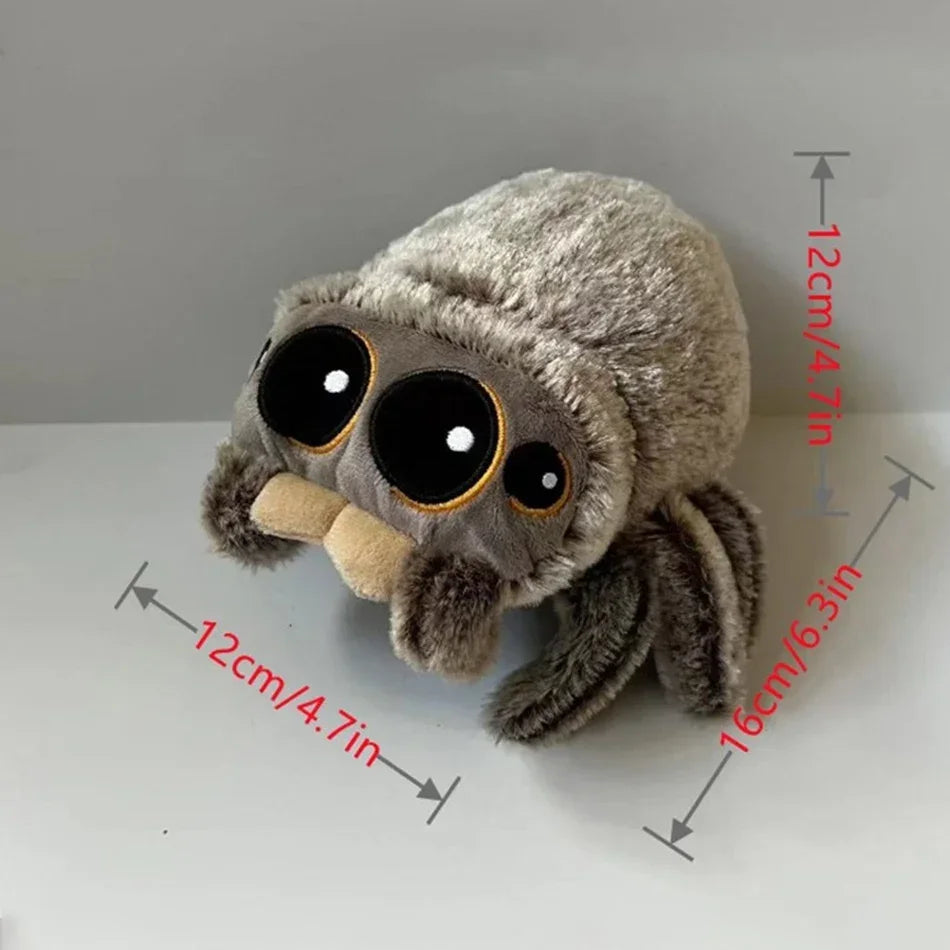 New Stuffed Soft Animals Plushies Spider Little fly Toy Black Little Lucas Simulated Pillow Doll Anime Game Room Decora Kid Gift