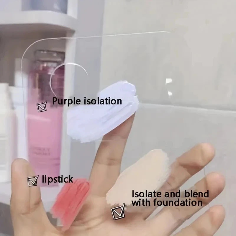Transparent Acrylic Palette Tool Makeup Palette Liquid Foundation Eye Shadow Mixing Cream Manual Cosmetic Beauty Makeup Mixer