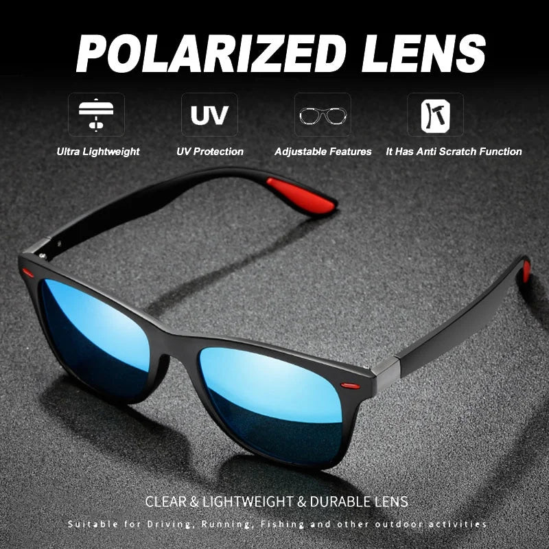 Men’s Polarized Night Driving Glasses PC Frame