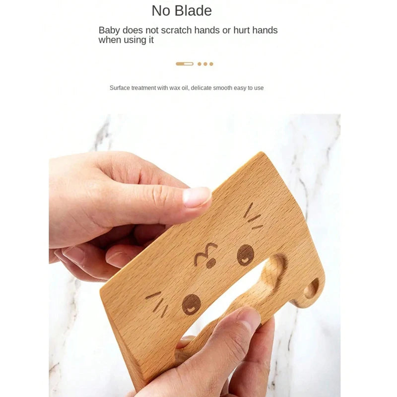 Wooden Kids Knife Cooking Toys Simulation Knives Cutting Fruit Vegetable Children Kitchen Pretend Play Toy Montessori Education