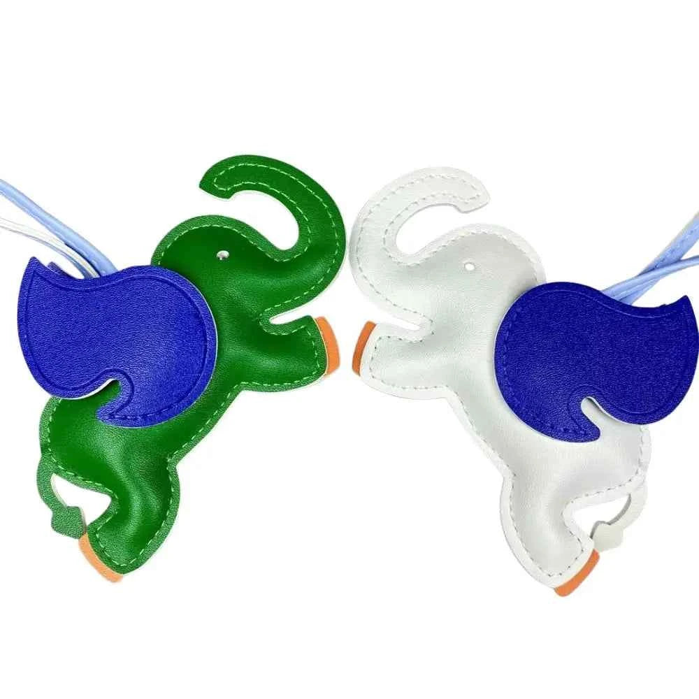 Elephant Bag Charm - Multi-Color Horse Charm Accessory for Purse, Backpack & Keys