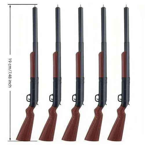 5pcs Unique Design Smooth Writing Gun Pen, Pen Gun, Writing Instrument,Office Supplies, Stylish Pen, Fun Stationer,Ballpoint Pen