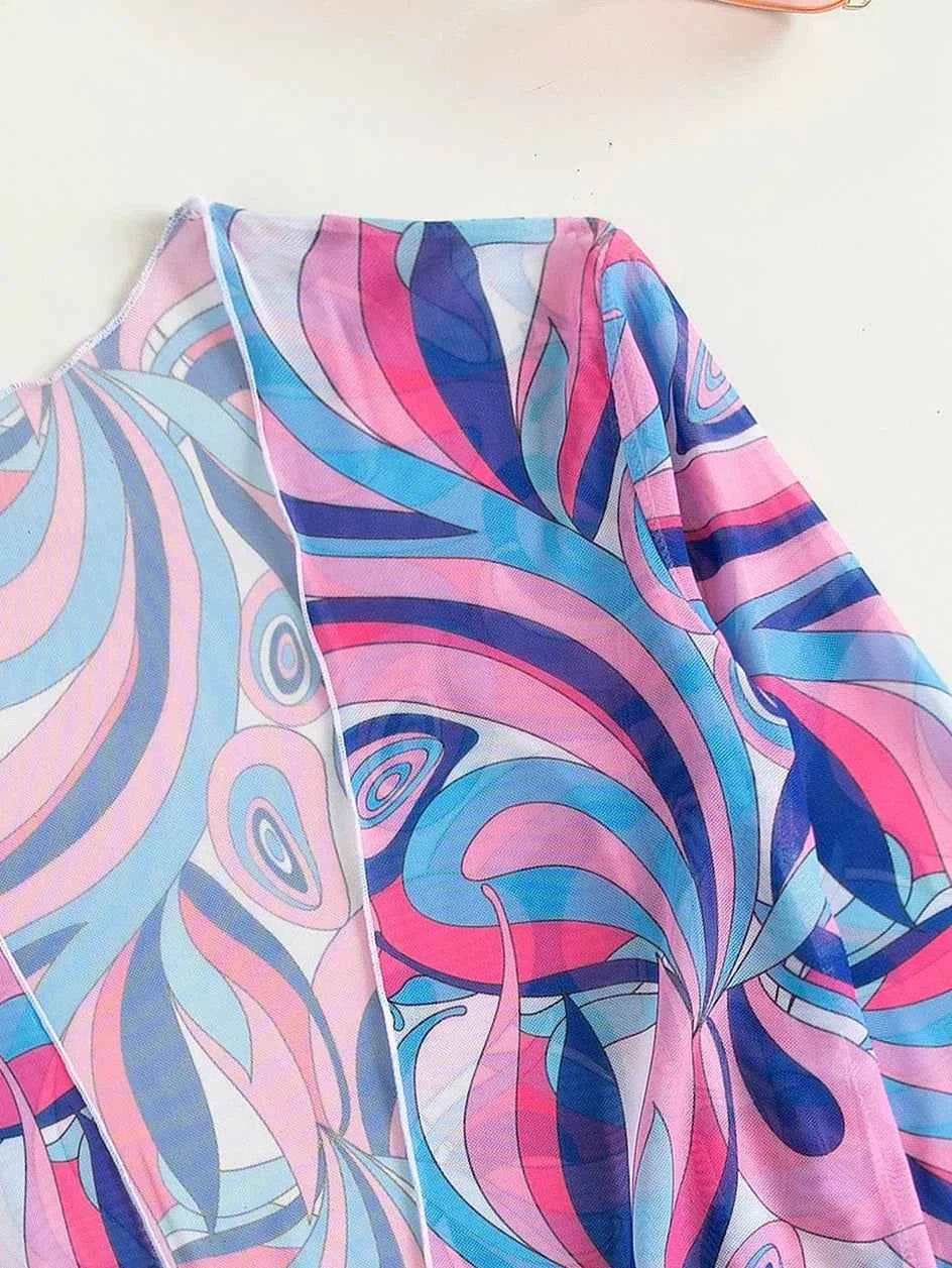 Sexy Print Bikini 2026 Women High Waist Swimsuit Cover Up Swimwear Female Lady Bathing Suit Swimming Summer Beachwear
