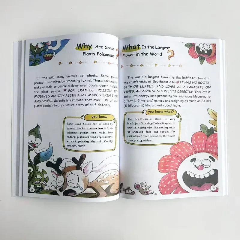 One Hundred Thousand Whys Kids Science Encyclopedia, Homeschool Daily Reading Educational Book, Learning Gift for Boys Girls