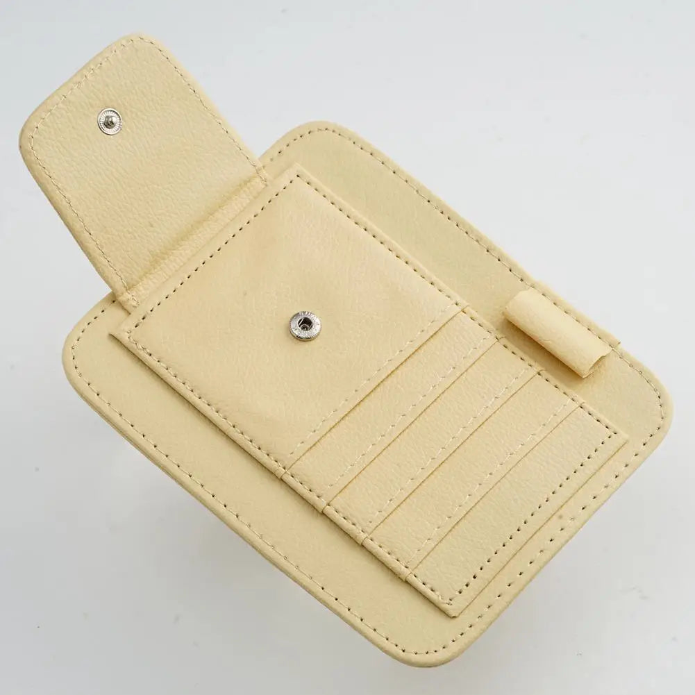 Auto Sonnenbrille Organisator Multi-Tasche Besuchskarte Aufslagbeheer Sonnenbrille Halter Visor Accessoires Auto Interieur