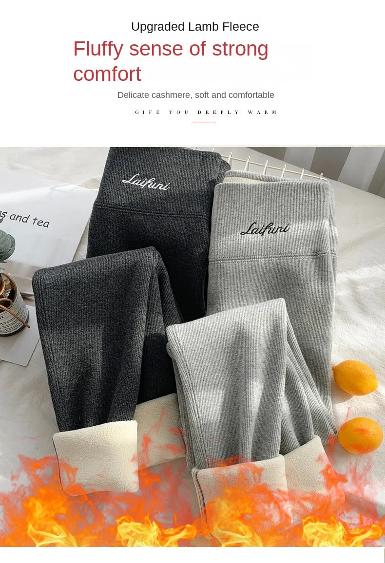 Winter Warm Leggings Women Sexy High Stretch Tight Leggings Casual High Waisted Thermal Pants Thick Leggings Sexy Girl  Fitness