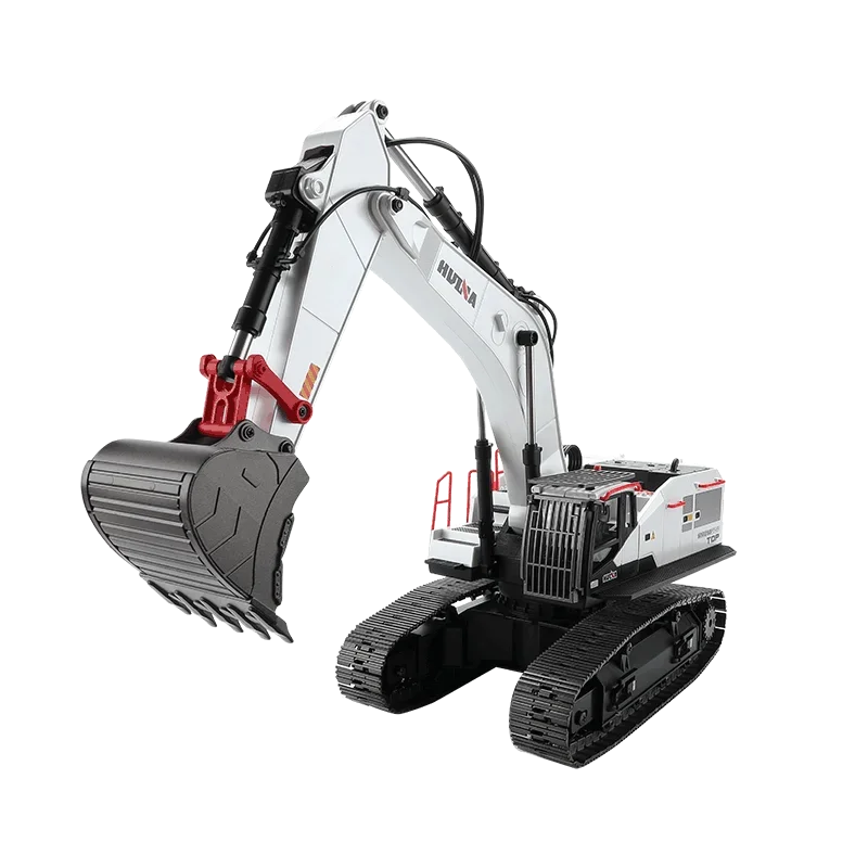 Huina 1594 22 Channels Large Remote Control Excavator 1/14 Electric Heavy Duty RC Excavator for Children Toys Model