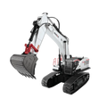 Huina 1594 22 Channels Large Remote Control Excavator 1/14 Electric Heavy Duty RC Excavator for Children Toys Model