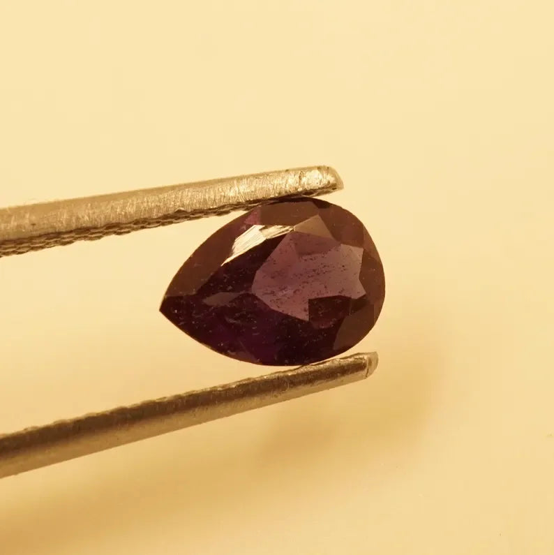 HAYAAT GEMS Pear Alexandrite Gemstone Color Change (6.5X4.5X2.5MM) 0.50 Carat for Jewelry Making