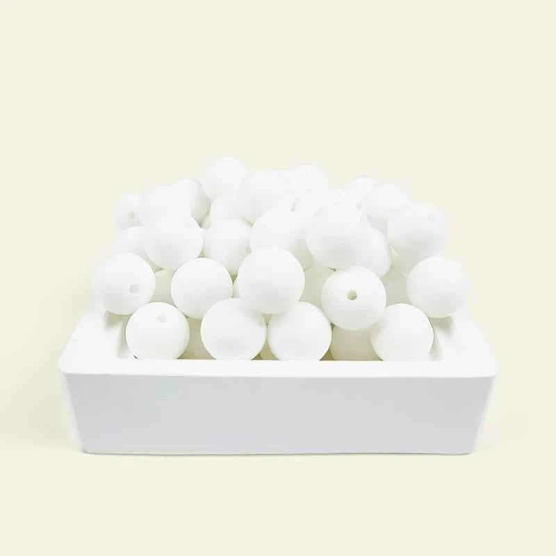 12mm Siilcone Round Beads 100/50/20Pcs For Jewelry Making To Make Bracelets DIY Keychain Necklace Jewelry Accessories BPA Free