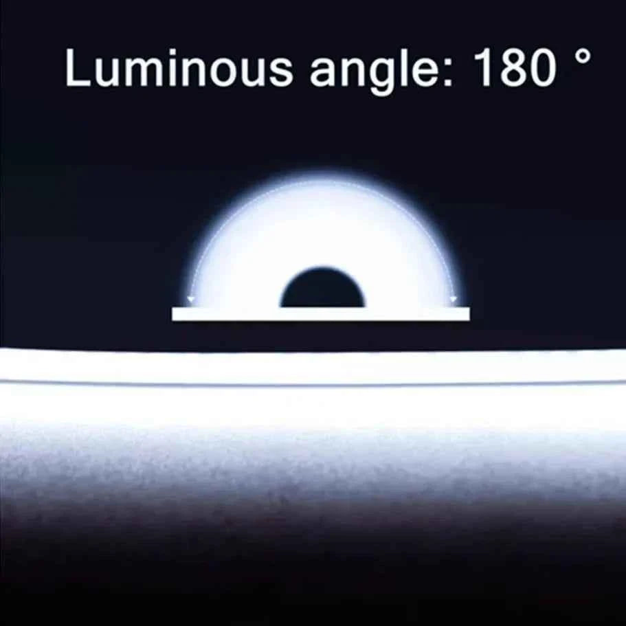 3mm Ultra Thin 12V Colorful COB LED Strip Dimmable 3000K 4000K 6000K High Density Flexible Light 400LEDs For DIY Home Decor Lamp
