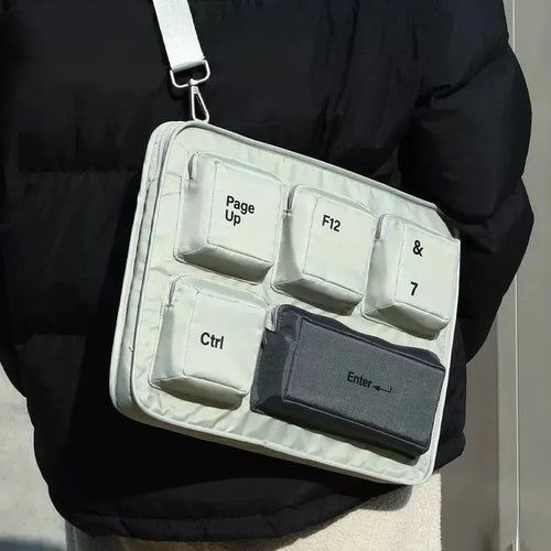 16inch Korean style Fashion Laptop Case Fashion Computer Protection Case Game Laptop keyboard Bags Office Student Stationery