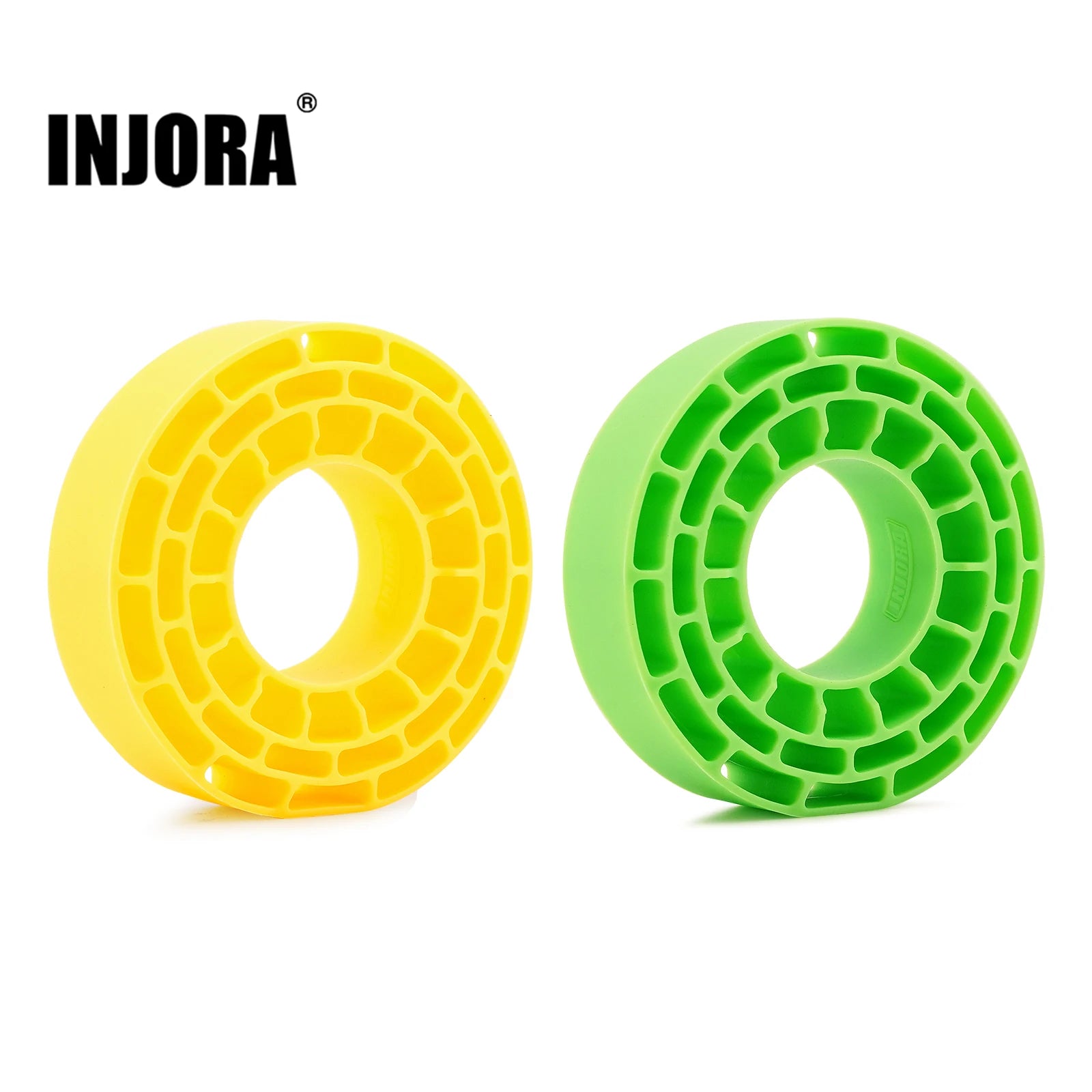 INJORA 4pcs Silicone Rubber Inserts For 61-63mm*21mm 1.0" Tires (1062)