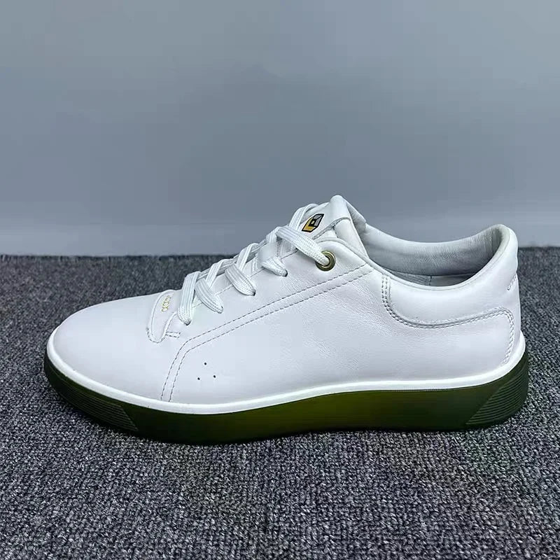 Skateboard Mens Shoes Genuine Leather Sneakers Casual Fashion Outdoor Running Sports Hiking Designer Luxury Mens Shoes