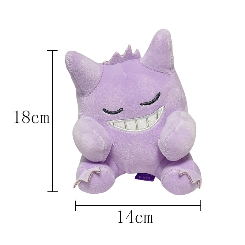 New Pokemon Snivy Abra Treecko Plush Kawaii Eevee Charizard Pikachu Genger Jirachi Blastoise Doll Aerodactyl Wholesale Gifts