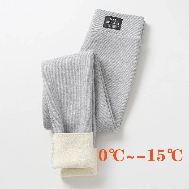 Winter Warm Leggings Women Sexy High Stretch Tight Leggings Casual High Waisted Thermal Pants Thick Leggings Sexy Girl  Fitness