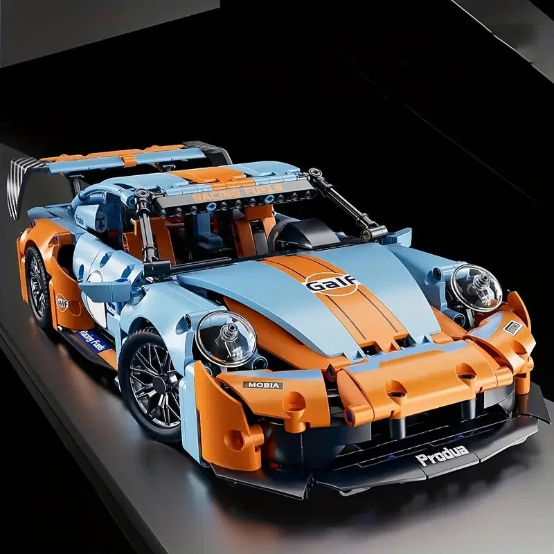 523pcs Building Blocks City Speed Car Festive Gift Giving Racing Vehicle with Super Racers Bricks Toys for Children Boy Gift