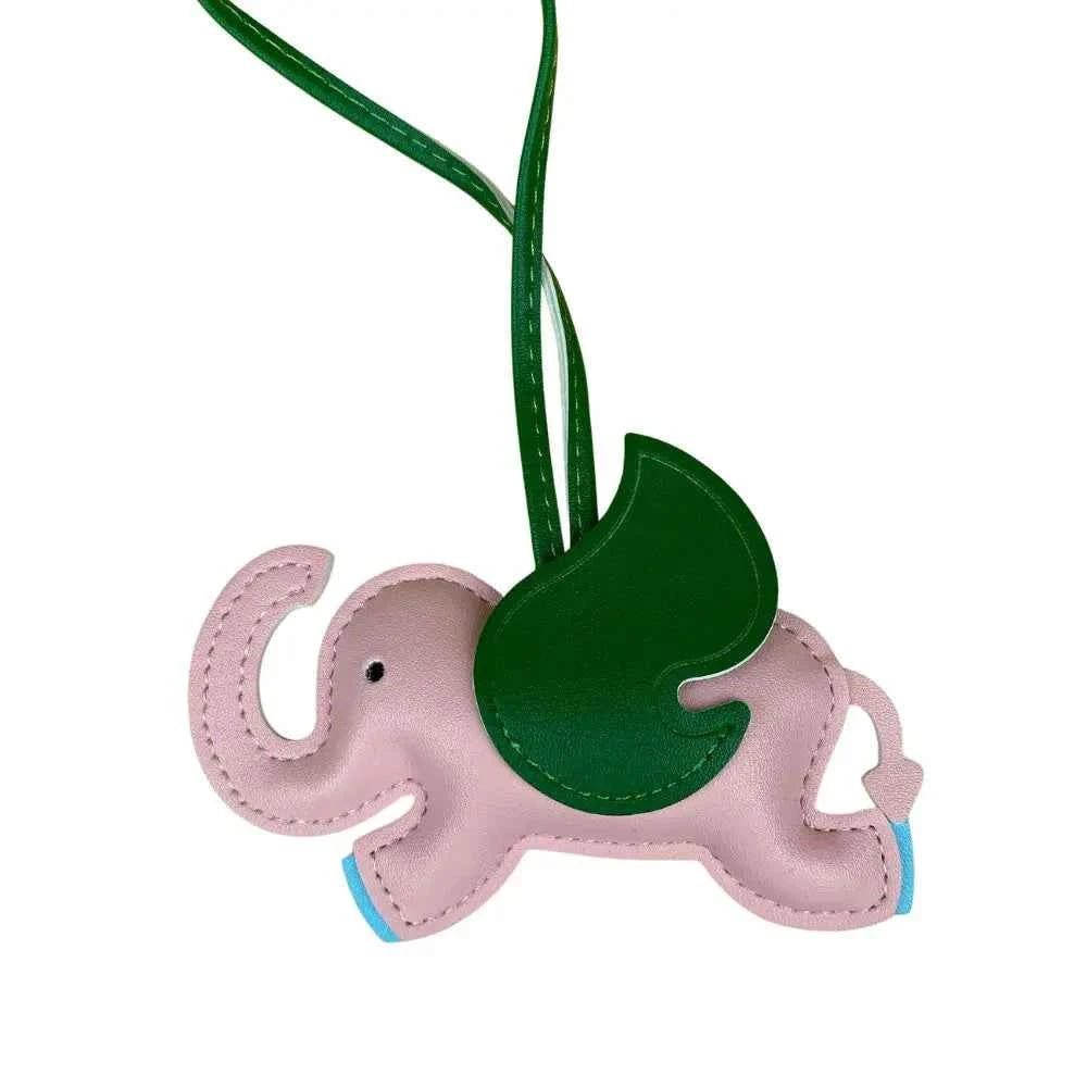 Elephant Bag Charm - Multi-Color Horse Charm Accessory for Purse, Backpack & Keys