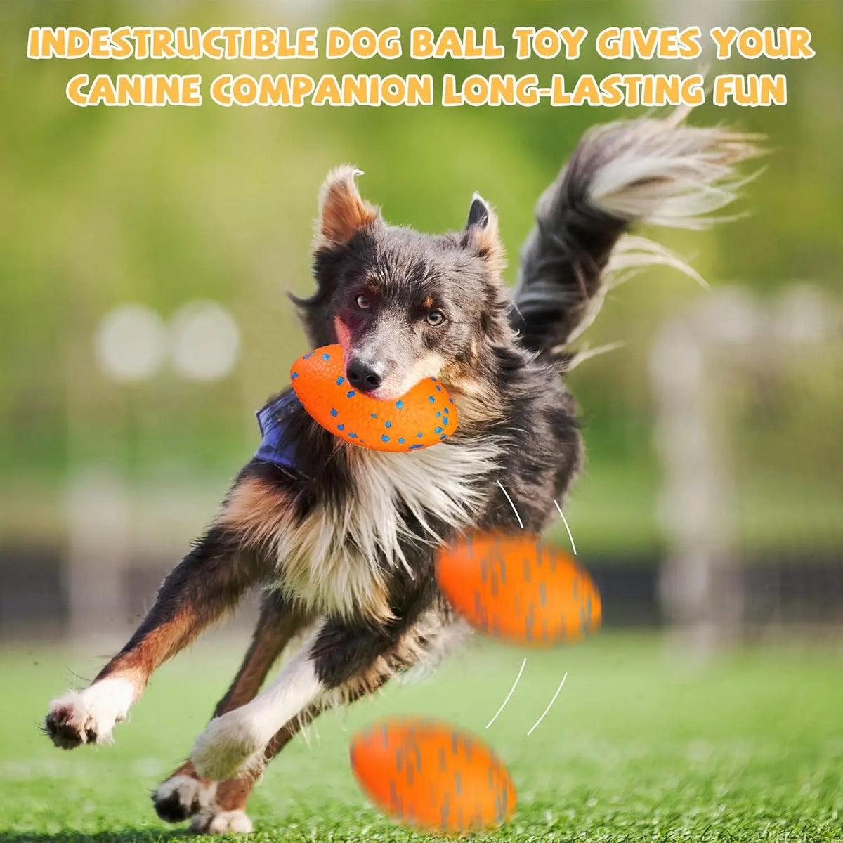 Durable Dog Football Toy For Tough Chewers And Fetch