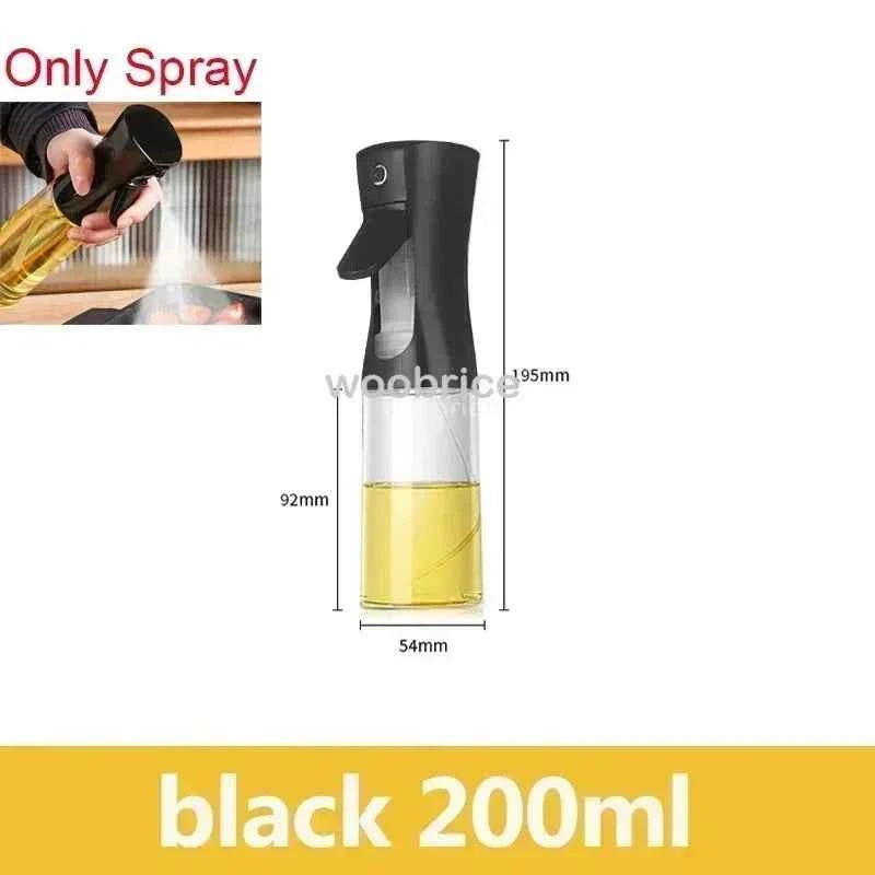 Dual Purpose Glass Oil Bottle Kitchen Spray Oil Sprayer Bottle Kitchen Oils Spray Can Leakproof Oil Spray Bottle Household