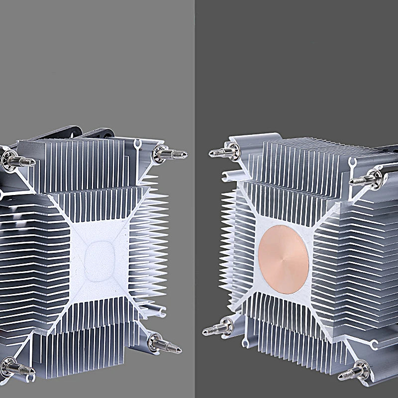 PC Efficient Copper Core/Aluminum Core Processor Cooler Cpu Fan Mute 3pin4pin PWM Air-cooled Install LGA1150 1151 1155 1156 1200