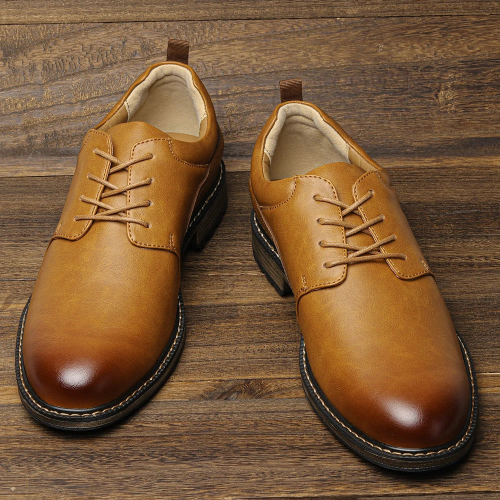 Men Casual Shoes Comfortable Brand 2025 Fashion Shoes Men Leather