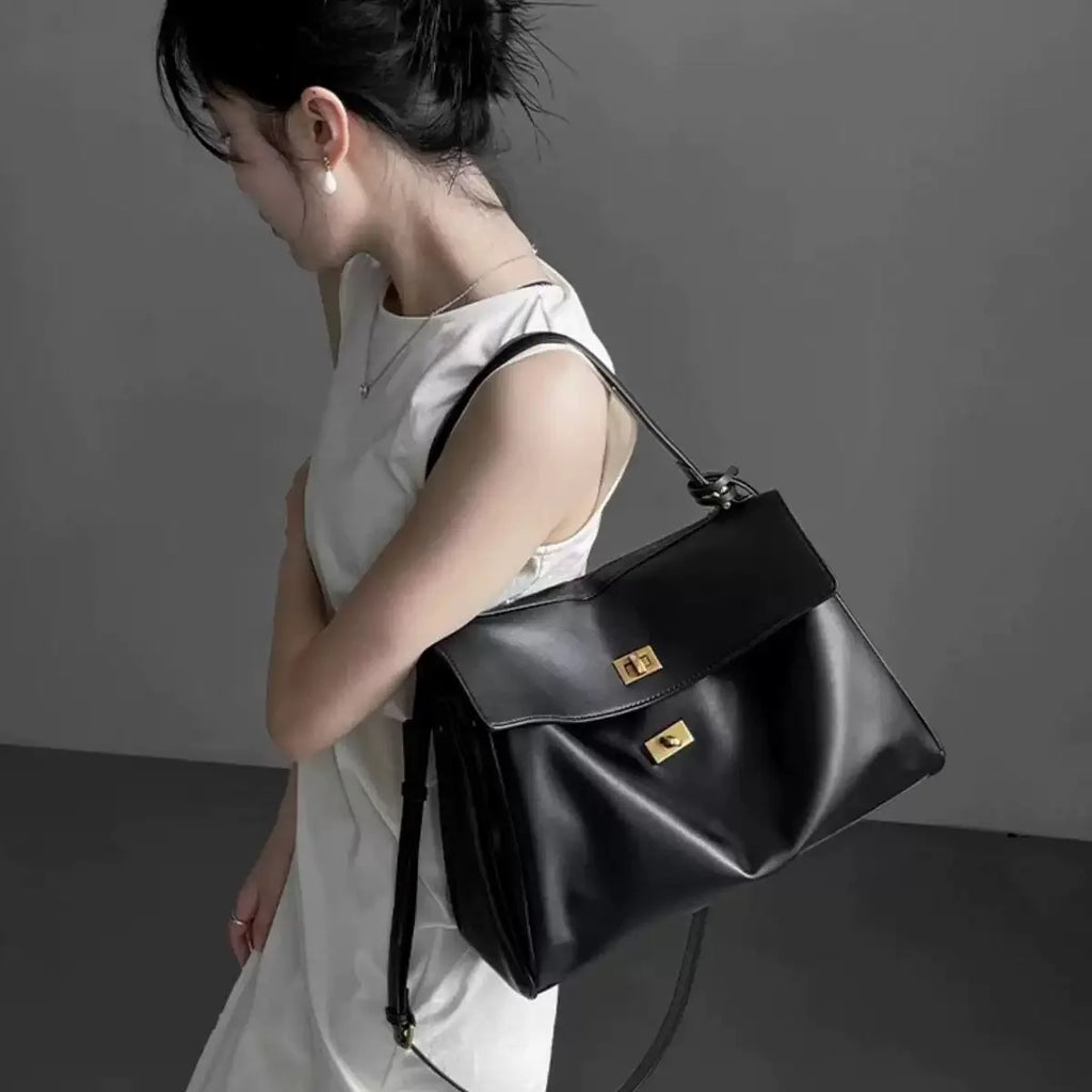 Fashion Large Capaci Platinum Bag Casual Crossbody oulder Bag for Women Faionable Underarm Bag Modern Neutral Sle New Style 2026