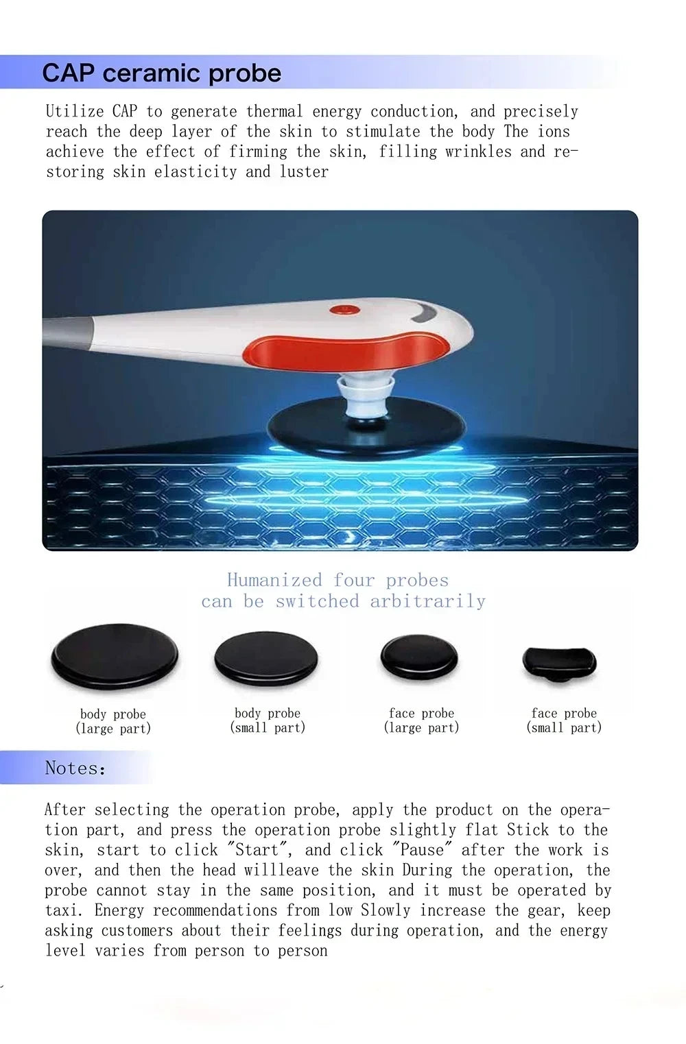 Newly arrived Portable RET CET Diathermy Body Sliming Machine Pain Relief Skin Tightening INDIBA Deep Care