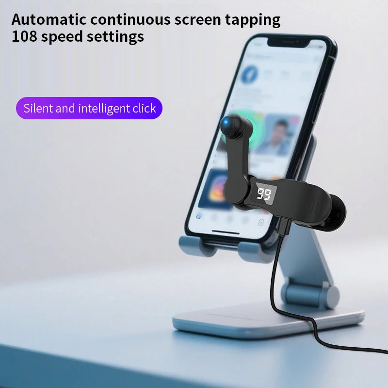 Mobile Phone Screen Auto Clicker Digital Auto Screen Clicker Automatic Phone Screen Tapper USB Auto Clicker for Smart Phone