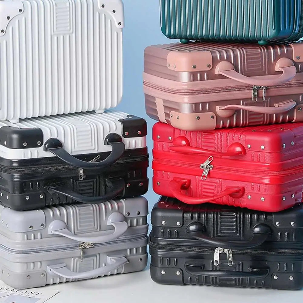 Hot Sales 14 inch Travel Suitcase Mini Travel Makeup Case Organizer Hand Boarding Case For Women