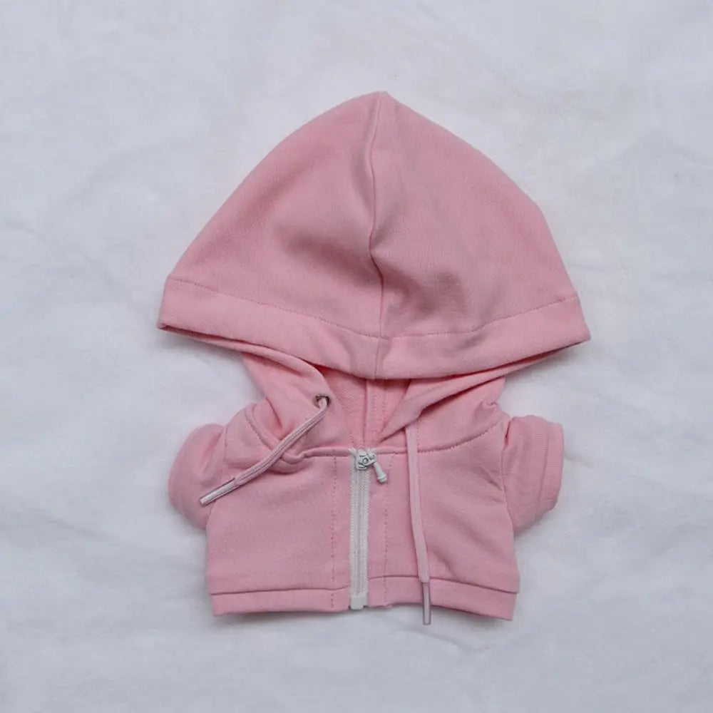 New Multicolor Handmade Hoodies For 10cm Cotton Dolls Fashion Casual Wear Sweatshirt Outfits Cute Dolls Tops Dolls Accessories