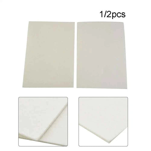 1/2 Ceramic Fiber Gasket 155mm X 297mm X 3mm Gasket Sealing Material For Exhaust Pipe Oven Chimney Glass Home Improvement
