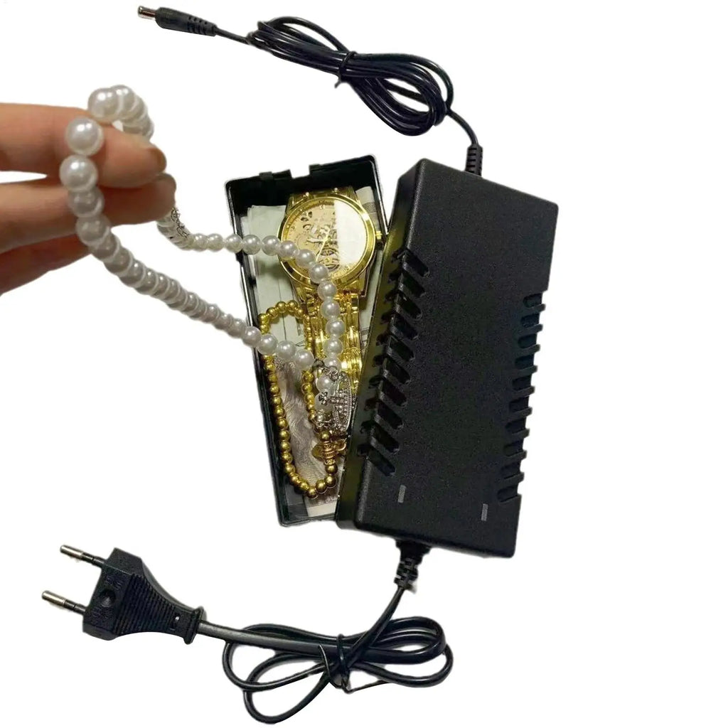 Simulated Computer Charger Storage Box Secret Money Case Safe Anti-theft Travel Storage Container Hiddens Jewelry Organizer