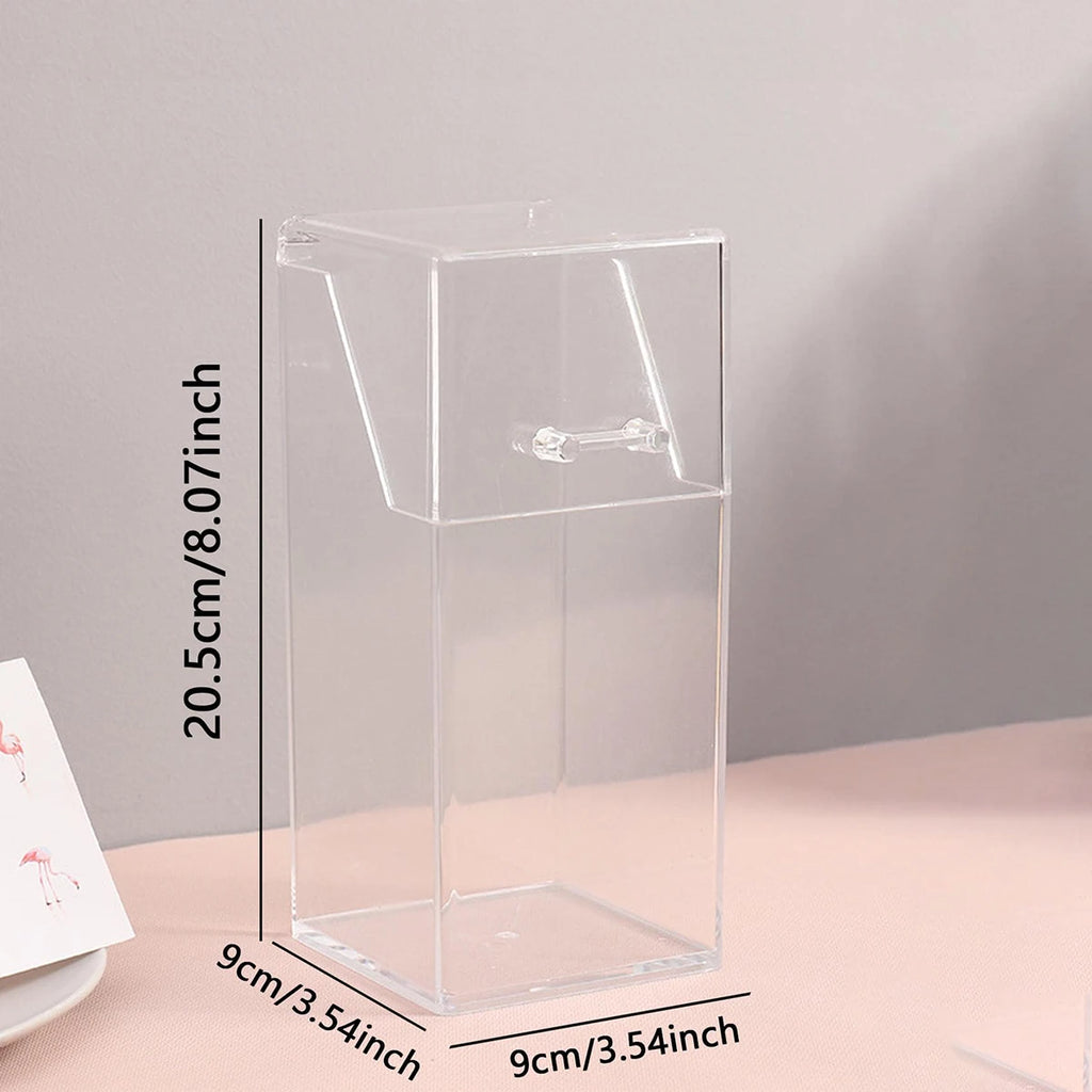 Makeup Brush Storage Box Simple and Transparent Multifunctional Makeup Brush Storage Rack Simple Durable and Practical