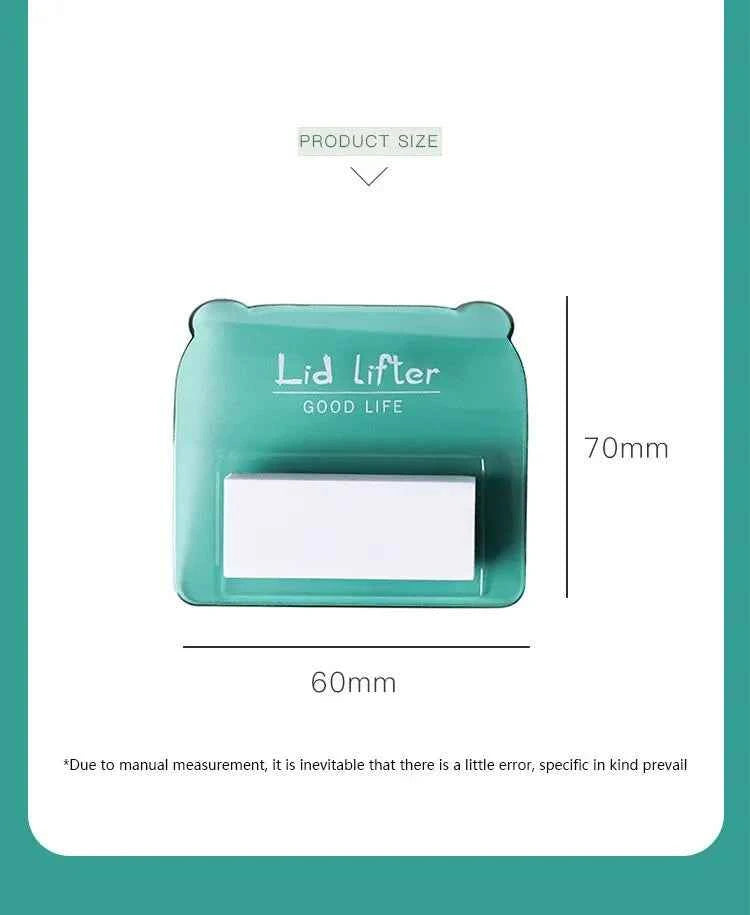 1 Pc Toilet Lid Lifting Device Light and Small PS Material to Lift the Toilet Lid Bathroom Supplies