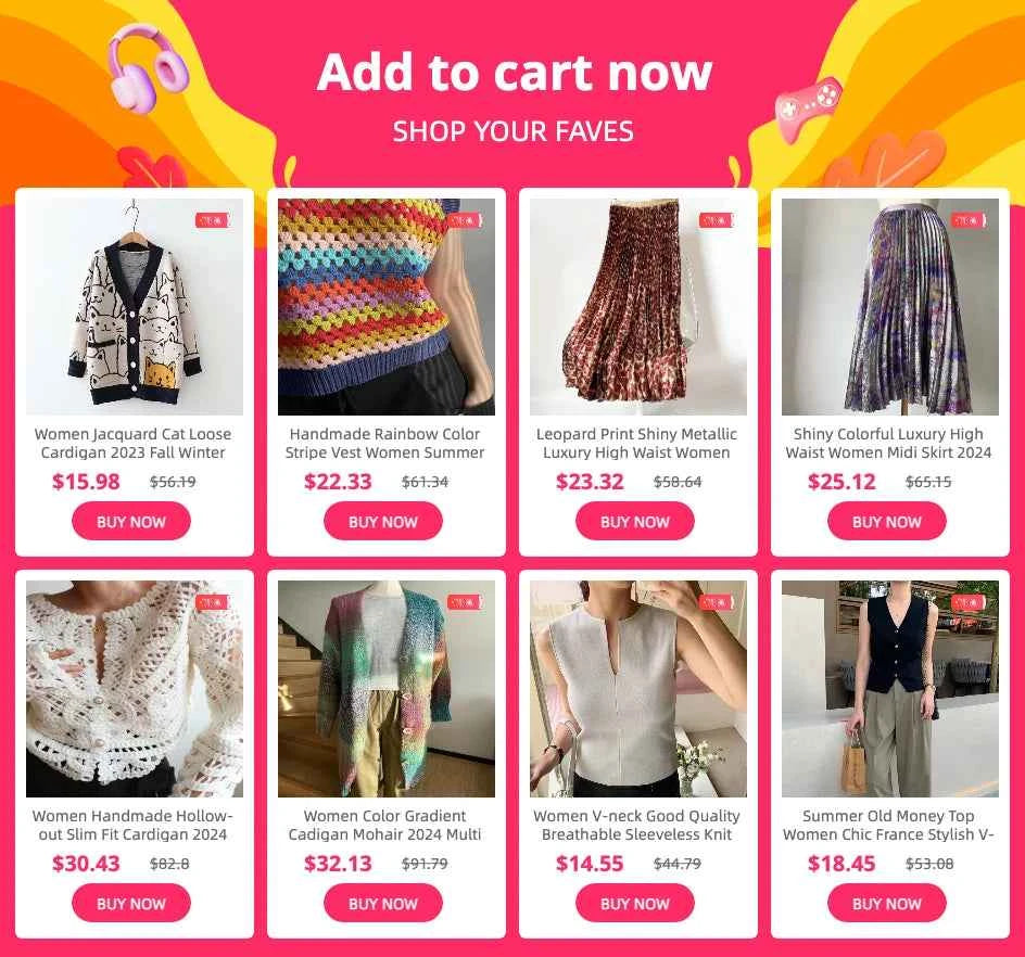 Women V-neck Good Quality Breathable Sleeveless Knit Tank Top Sweater Vest Spring Summer New in Chic Top Minimal Style
