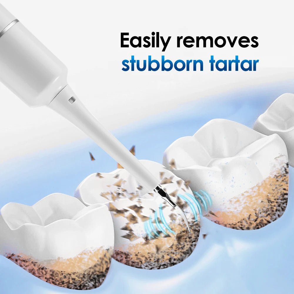 Electric Tooth Cleaner Waterproof Toothbrush Sonic Vibration Dental Scaler Plaque Calculus Tartar Remover Teeth Cleaning Tools