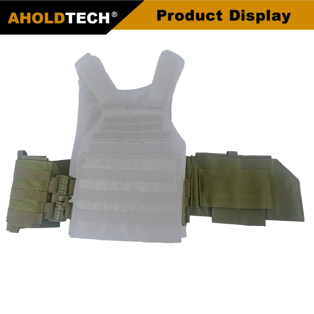 Aholdtech Tactical Quick Release Surrounding Abdominal Belt For Plate Carrier Vest Carrier Elastic Cummerbund Vest Accessories