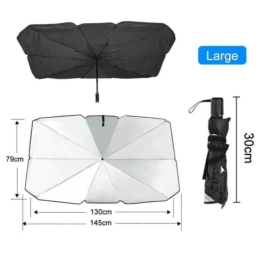 Car sunshade front windshield titanium silver thickened sunshade anti UV folding car sunshade car sunshade accessories