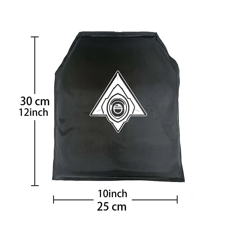 10x12 Inch Level IIIA Soft PE Ballistic Panel, Multi-Layer UHMWPE, Stops 9mm & .44 Magnum, Ships from USA