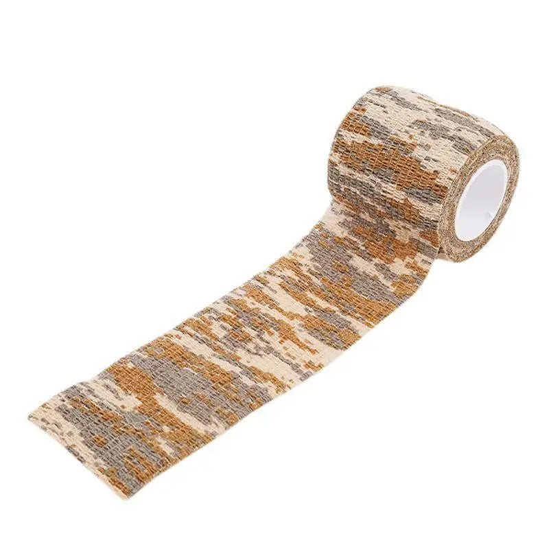 1pc Camouflage Invisible Tape Camo Form Reusable Self Cling Camo Hunting Rifle Fabric Tape Wrap Outdoor Camping Accessories