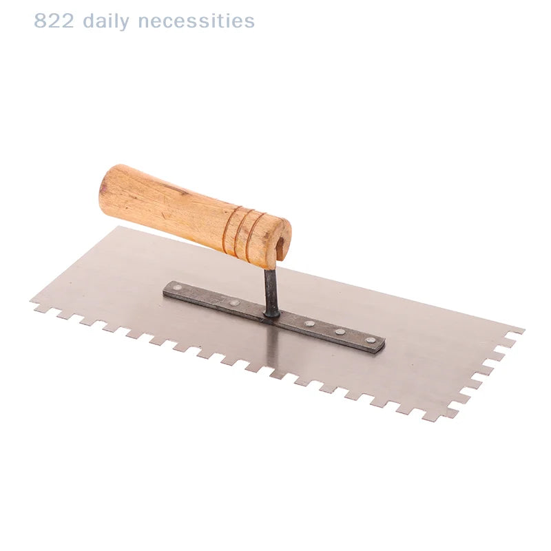 Tile Tiling Tools Masons Serrated Trowels Workers Auxiliary Plastering Decoration Toothed Knives Ceramic Widened Large Boards