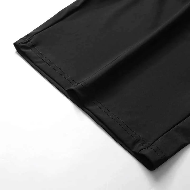 Summer Men's Shorts Cool Sportswear Running Sport Shorts Casual Bottoms Gym Fitness Training Jogging Short Pants Men Black Gray
