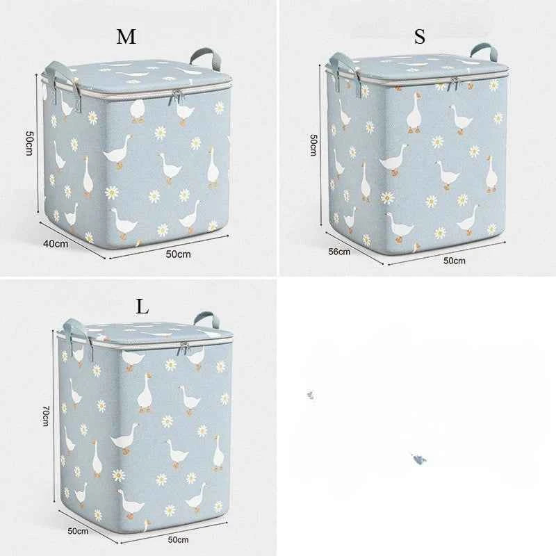 Quilt Storage Bag Home Wardrobe Large Capacity Clothes Quilt Organizing Bag Clothing Moving Waterproof Moisture-proof
