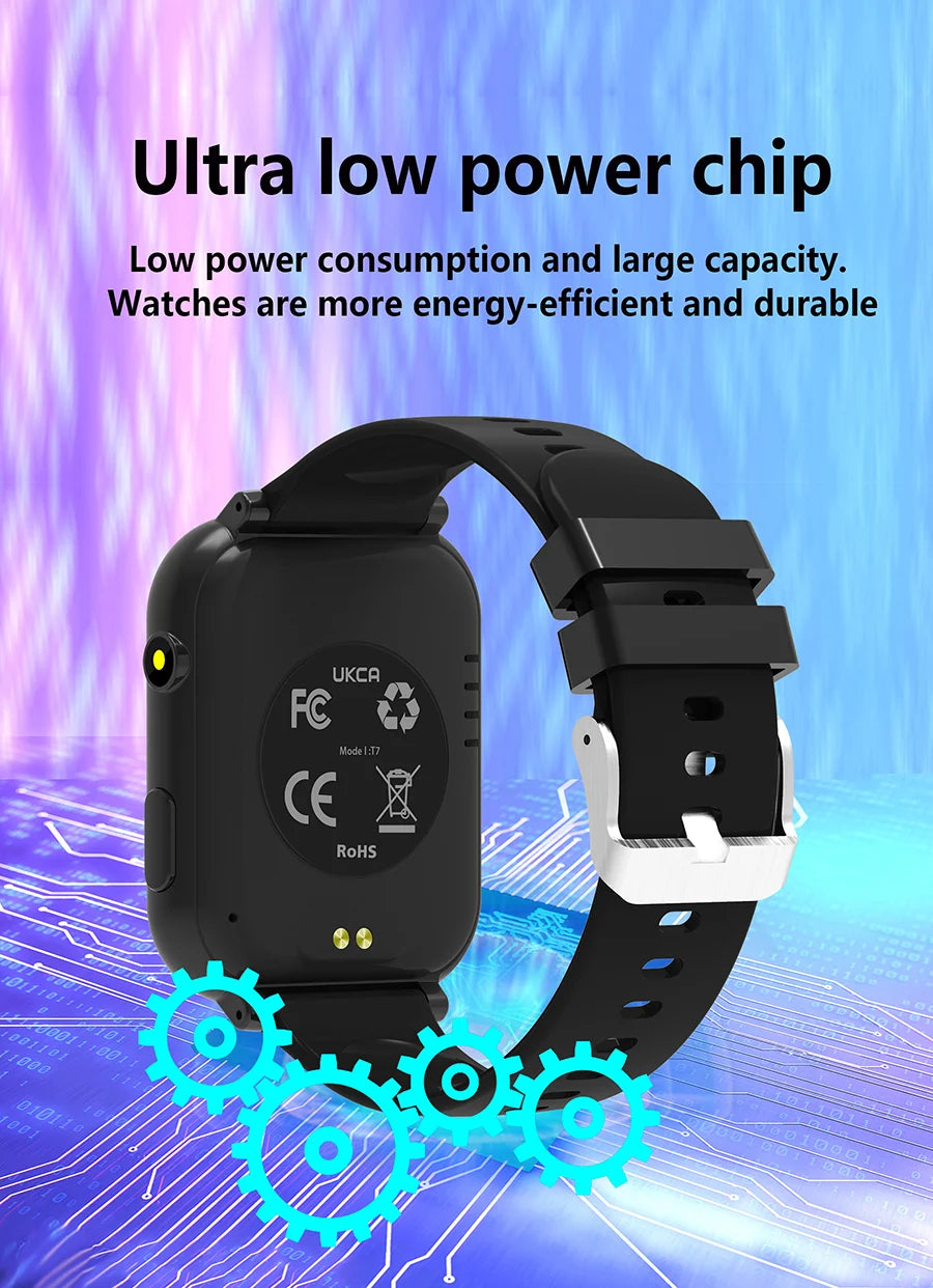 Kids Smart Watch with Camera for Boys Girls Age 4-12 Educational Game Watch Pedometer Alarm Flashlight Birthday Gifts Funny Toy